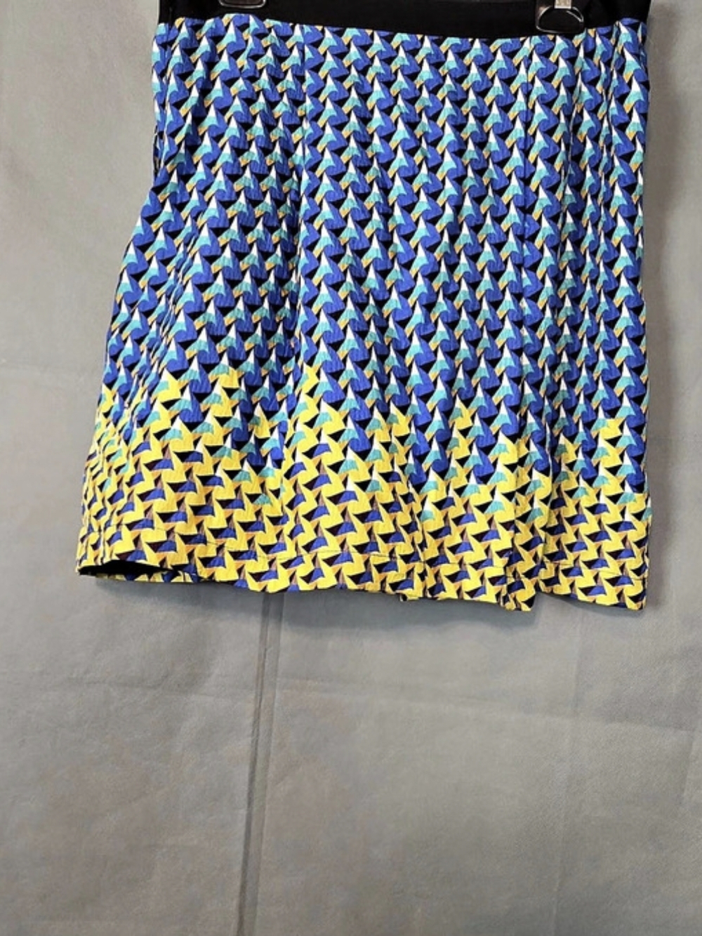 Vintage Marc Jacobs Flared Mini Skirt With A Geometric Print